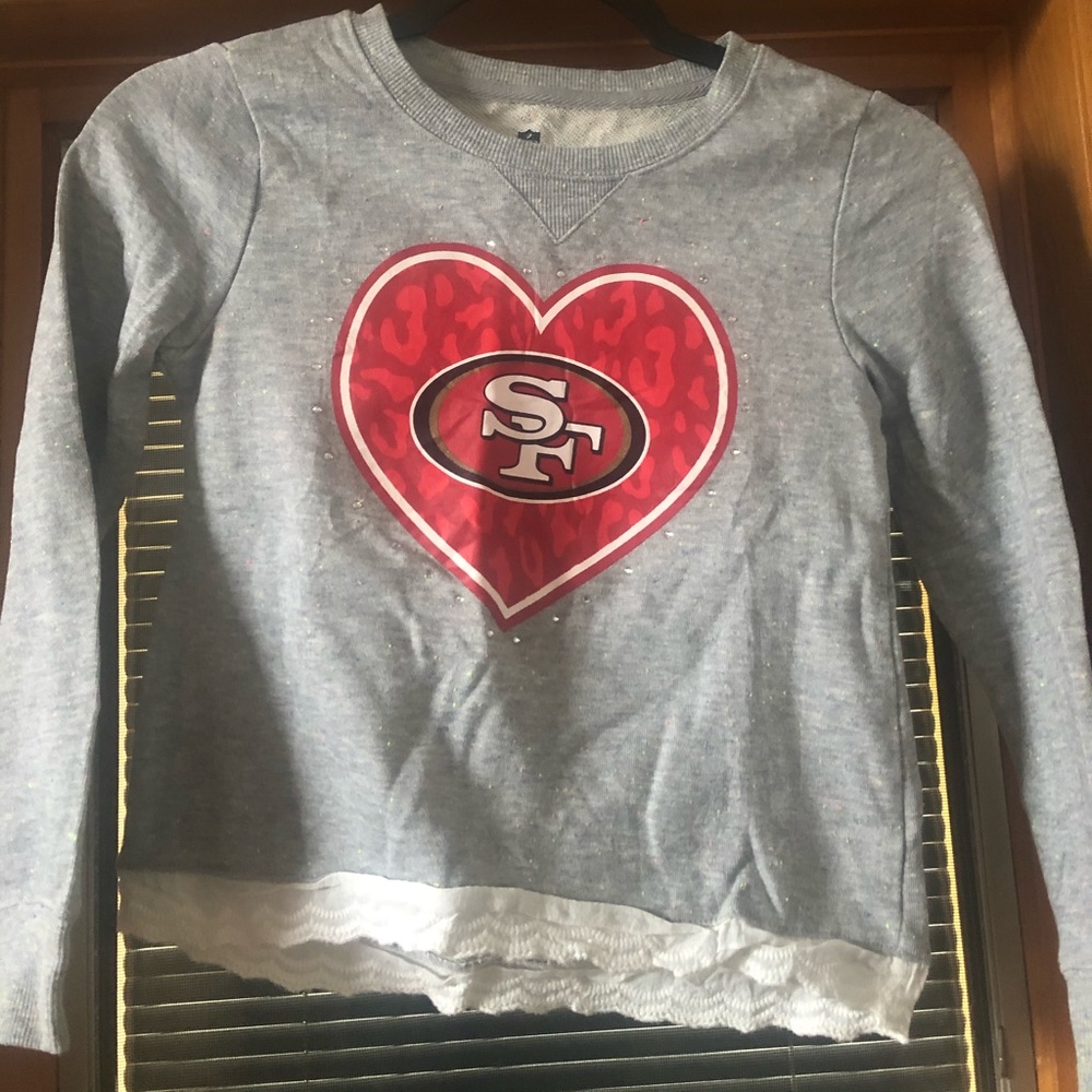 San Francisco 49ers woman sweatshirt